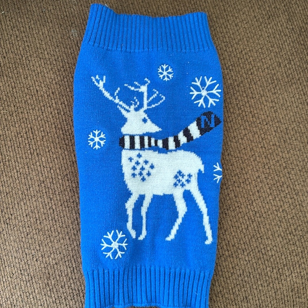 Hoilday Sweater for small dog